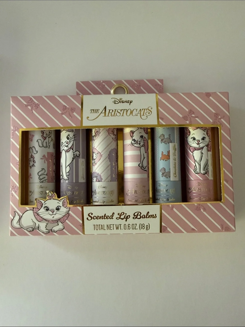 Disney Aristocats Themed Eyeshadow Palette & Scented Lip Balm Gift Set